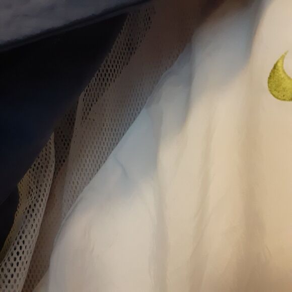 Vtg Nike Windbreaker Jacket Womens Small Full Zip Colorblock Breathable Y2K - Picture 7 of 9